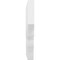 Ekena Millwork Frederic Architectural Grade PVC Running Trim, 6"H x 5/8"P x 48"L RUNP06X0625X48FRD - alternate 2